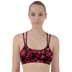 Floral Buds Of Roses Beautiful Flowers Line Them Up Sports Bra by Grandong