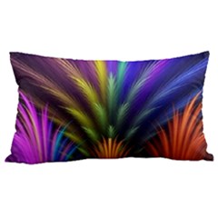 Abstract Colors - , Abstract Colors 12 x20  Lumbar Throw Cushion Case (two Sides) by kyorashop23