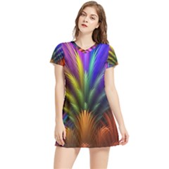 Abstract Colors - , Abstract Colors Women s Sports Skirt by kyorashop23