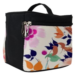 Abstract Floral Background Make Up Travel Bag (small) by kyorashop23