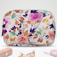 Abstract Floral Background Make Up Pouch (small) by kyorashop23