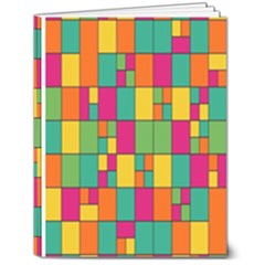 Abstract-background 7  X 9  Hardcover Notebook by kyorashop23