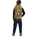 Abstract-background Kids  Stylish Hooded Puffer Vest View4