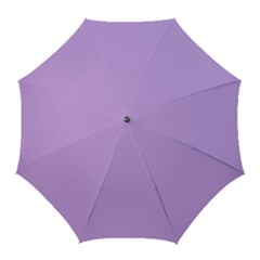 Luscious Lavender Hex #cca3e7 Golf Umbrellas by dressshop