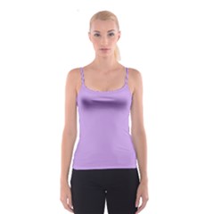 Luscious Lavender Hex #cca3e7 Spaghetti Strap Top by dressshop