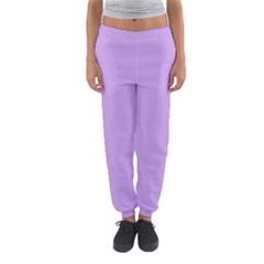 Luscious Lavender Hex #cca3e7 Women s Jogger Sweatpants by dressshop