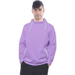 Luscious Lavender Hex #cca3e7 Men s Pullover Hoodie by dressshop