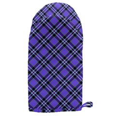 Blue Tartan Plaid 1 Diagonal Microwave Oven Glove by dressshop