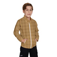 Autumn Fall Plaid Tartan 1 Kids  Windbreaker by dressshop