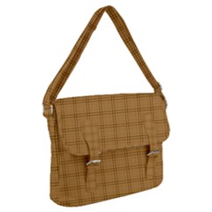 Autumn Fall Plaid Tartan 1 Buckle Messenger Bag by dressshop