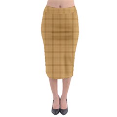 Autumn Fall Plaid Tartan 1 Midi Pencil Skirt by dressshop