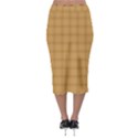 Autumn Fall Plaid Tartan 1 Midi Pencil Skirt View2