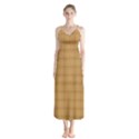 Autumn Fall Plaid Tartan 1 Button Up Chiffon Maxi Dress View1