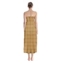 Autumn Fall Plaid Tartan 1 Button Up Chiffon Maxi Dress View2