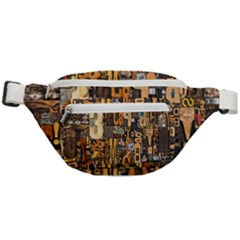 3d Letters Macro Wooden Letters Letters Textures Fanny Pack by Salmanaz77