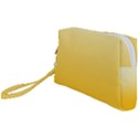 Cream Yellow To Amber Orange Linear Gradient Wristlet Pouch Bag (Small) View1