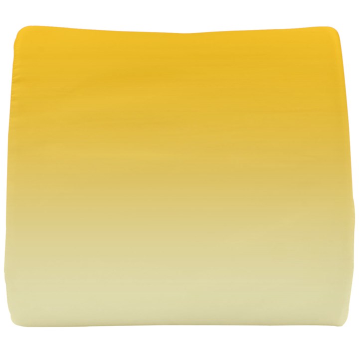 Amber Orange To Cream Yellow Linear Gradient Seat Cushion