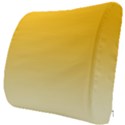 Amber Orange To Cream Yellow Linear Gradient Seat Cushion View3