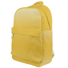 Cream Yellow To Amber Orange Bilinear Gradient Classic Backpack by GradientsOmbre