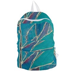 Aqua Batik, Abstract, Colorful Foldable Lightweight Backpack by kyorashop23