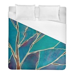 Aqua Batik, Abstract, Colorful Duvet Cover (full/ Double Size) by kyorashop23