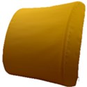 Amber Orange To Chocolate Brown Linear Gradient Seat Cushion View3