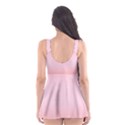 Scarlet Red To Pink Lace Bilinear Gradient Skater Dress Swimsuit View2