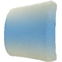 Cream Yellow To Baby Blue Bilinear Gradient Back Support Cushion View3