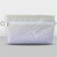 Cream Yellow To Pale Violet Linear Gradient Handbag Organizer by GradientsOmbre