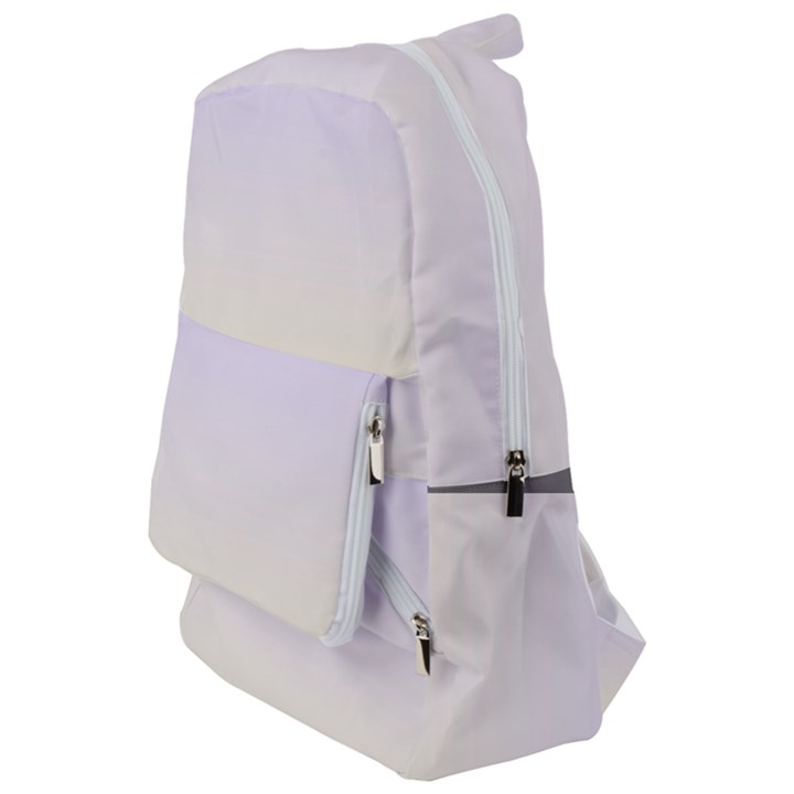 Pale Violet To Cream Yellow Linear Gradient Travelers  Backpack