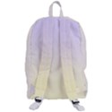 Pale Violet To Cream Yellow Linear Gradient Travelers  Backpack View3