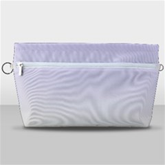 Pale Violet To Cream Yellow Linear Gradient Handbag Organizer by GradientsOmbre