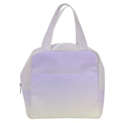 Pale Violet To Cream Yellow Linear Gradient Boxy Hand Bag by GradientsOmbre