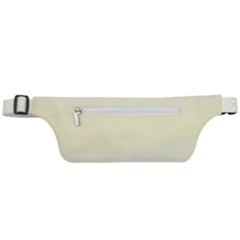 Pale Violet To Cream Yellow Bilinear Gradient Active Waist Bag by GradientsOmbre