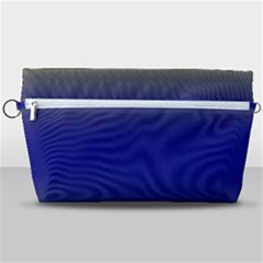 Electric Yellow To Navy Blue Bilinear Gradient Handbag Organizer by GradientsOmbre