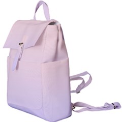 Pale Pink To Pale Violet Linear Gradient Buckle Everyday Backpack by GradientsOmbre