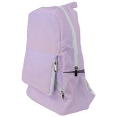 Pale Violet To Pale Pink Linear Gradient Travelers  Backpack by GradientsOmbre