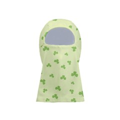 Green Leaves Pattern Balaclava Face Mask by designsbymallika