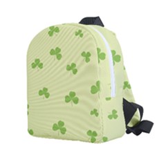 Green Leaves Pattern Kids  Age 2-4 Lightweight Preschool Backpack by designsbymallika