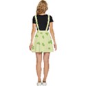 green leaves pattern Apron Dress View4