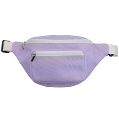 Pale Pink To Pale Violet Bilinear Gradient Fanny Pack by GradientsOmbre