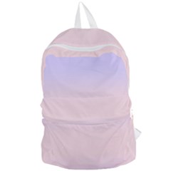 Pale Violet To Pale Pink Bilinear Gradient Foldable Lightweight Backpack by GradientsOmbre