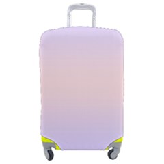 Pale Violet To Pale Pink Bilinear Gradient Luggage Cover (medium) by GradientsOmbre