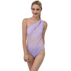 Pale Violet To Pale Pink Bilinear Gradient To One Side Swimsuit by GradientsOmbre