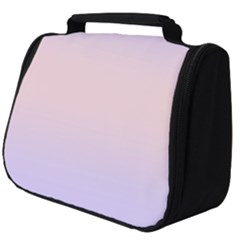 Pale Violet To Pale Pink Bilinear Gradient Full Print Travel Pouch (big) by GradientsOmbre