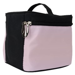 Pale Violet To Pale Pink Bilinear Gradient Make Up Travel Bag (small) by GradientsOmbre