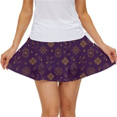 Moon Stars Pattern Women s Skort by Sabxi