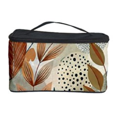 Leaves Pattern Flora Cosmetic Storage Case by Sabxi