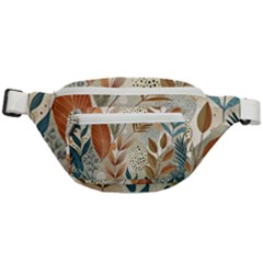 Leaves Pattern Flora Fanny Pack by Sabxi