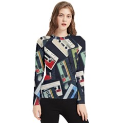 Abstract Case Women s Long Sleeve Rash Guard by kyorashop23